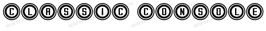 Classic Console Regular字体转换